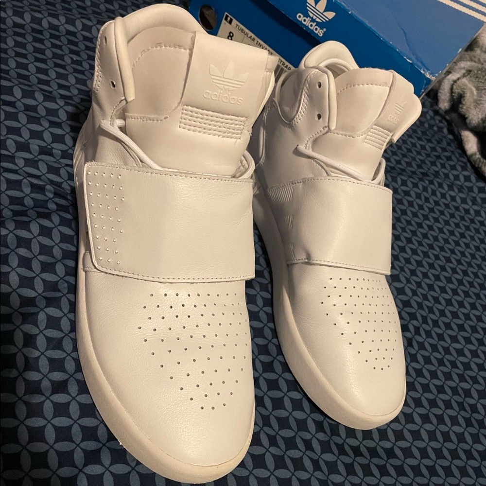 Adidas Tubular Invador Strap White